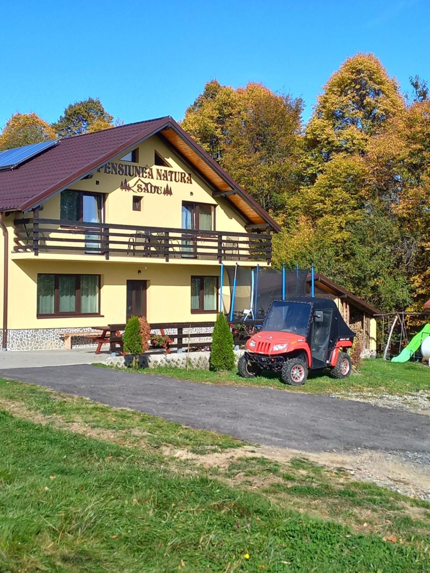 Pensiunea Natura Sadu Sibiu Exterior photo